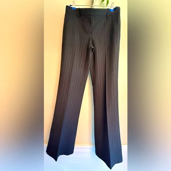 NWT Theory Charcoal Flare‎ 34”Pants wool blend size4 - Picture 7 of 13